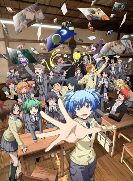Ansatsu Kyoushitsu Movie Minna No Jikan kapak görseli