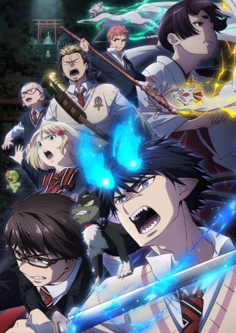 Ao No Exorcist Shimane Illuminati Hen kapak görseli