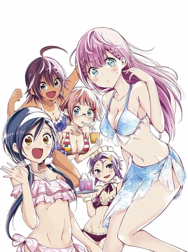Bokutachi Wa Benkyou Ga Dekinai Nagisa Ni Usemono Arite Senjin Wa Enzen To X Suru kapak görseli