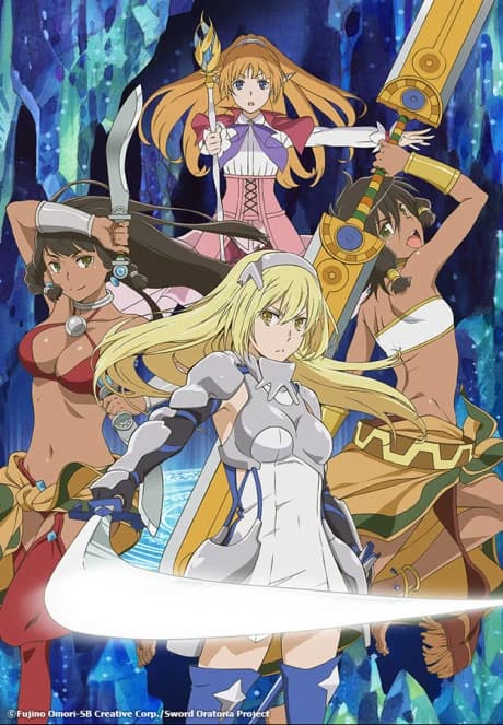 Dungeon Ni Deai Wo Motomeru No Wa Machigatteiru Darou Ka Gaiden Sword Oratoria kapak görseli
