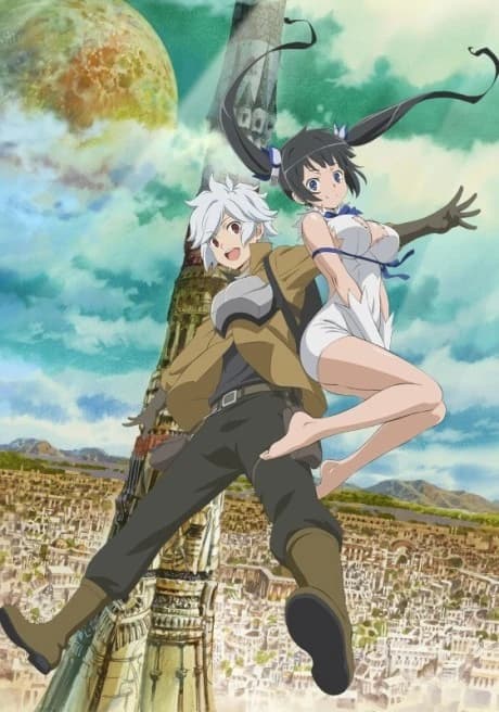 Dungeon Ni Deai Wo Motomeru No Wa Machigatteiru Darou Ka kapak görseli