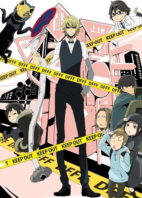 Durarara X2 Ketsu Dufufufu kapak görseli