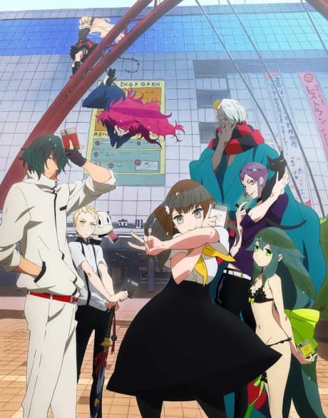 Gatchaman Crowds kapak görseli