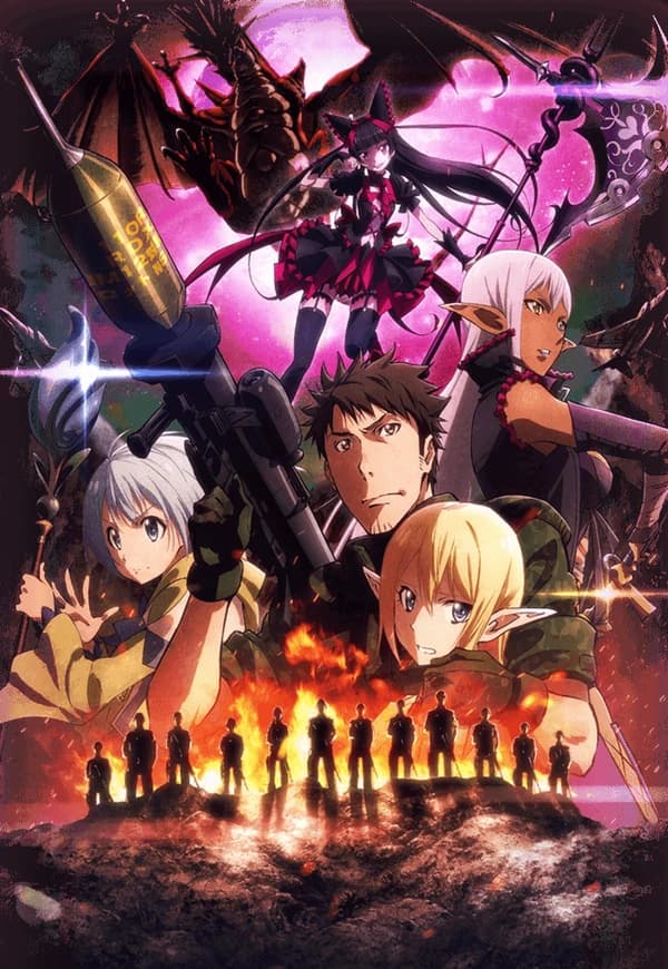 Gate Jieitai Kanochi Nite Kaku Tatakaeri 2nd Season kapak görseli