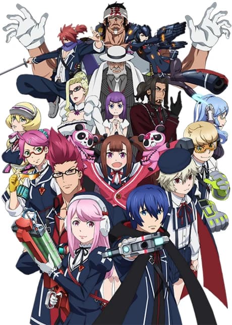 Gunslinger Stratos The Animation kapak görseli