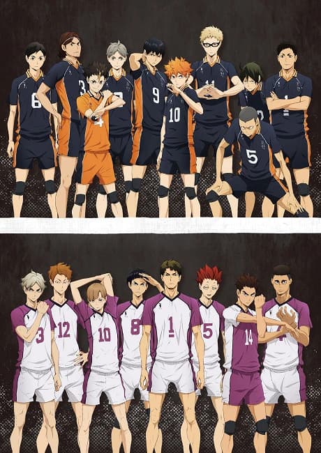 Haikyuu Karasuno Koukou Vs Shiratorizawa Gakuen Koukou kapak görseli