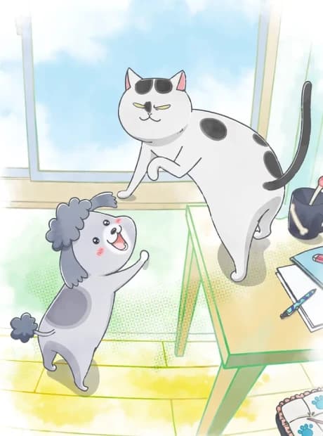 Inu To Neko Docchi Mo Katteru To Mainichi Tanoshii kapak görseli