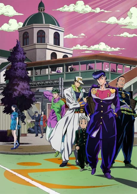 Jojo No Kimyou Na Bouken Diamond Wa Kudakenai kapak görseli
