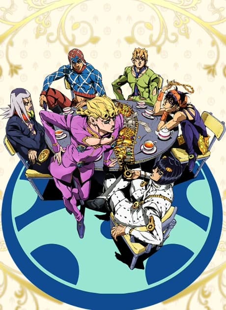 Jojo No Kimyou Na Bouken Part 5 Ougon No Kaze kapak görseli