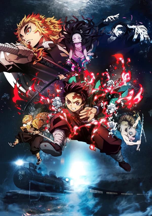 Kimetsu No Yaiba Movie Mugen Ressha Hen kapak görseli