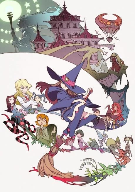 Little Witch Academia kapak görseli