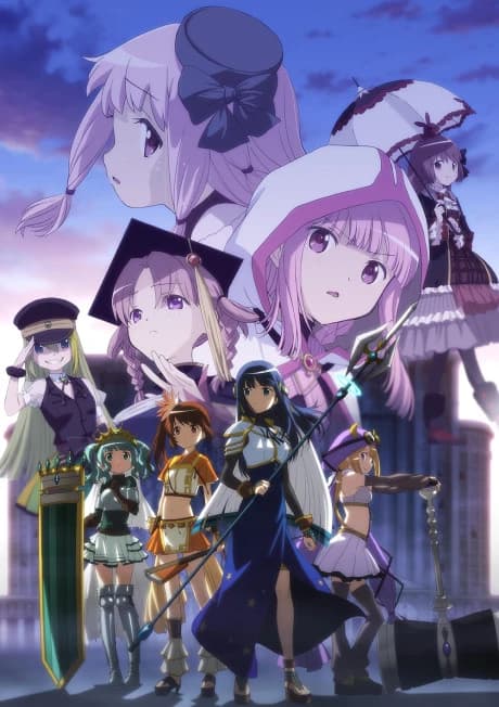 Magia Record Mahou Shoujo Madoka Magica Gaiden Tv 2nd Season Kakusei Zenya kapak görseli