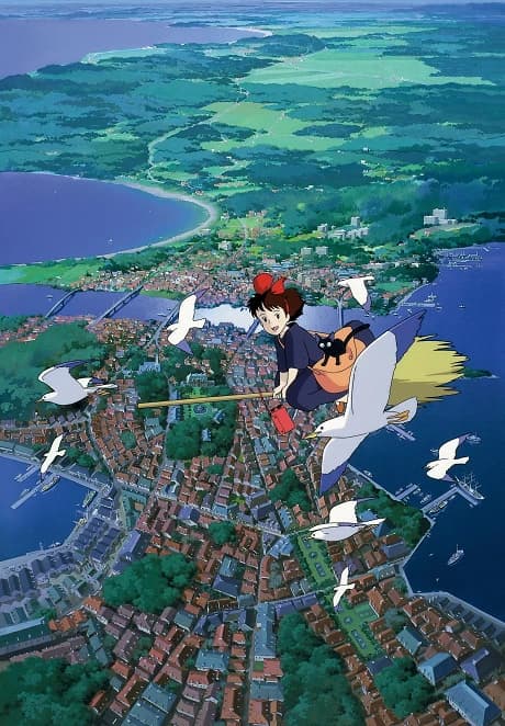 Majo No Takkyuubin kapak görseli