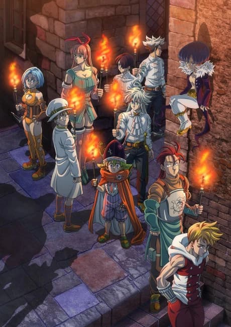 Nanatsu No Taizai Mokushiroku No Yonkishi 2nd Season kapak görseli