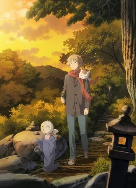 Natsume Yuujinchou Ishi Okoshi To Ayashiki Raihousha Movie kapak görseli