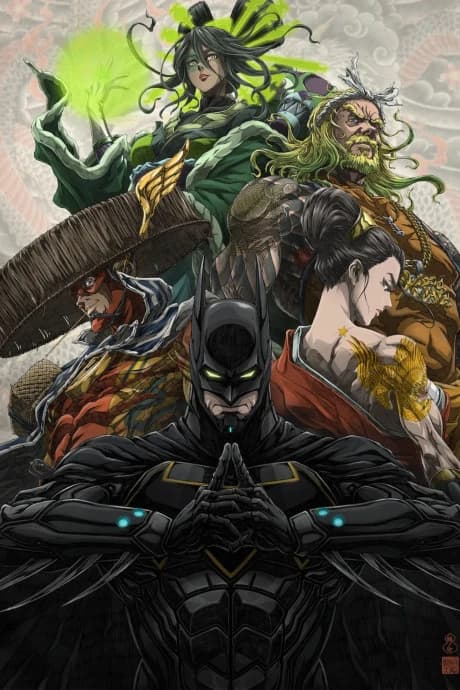Ninja Batman Tai Yakuza League kapak görseli