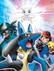 Pokemon Movie 08 Mew To Hadou No Yuusha Lucario kapak görseli