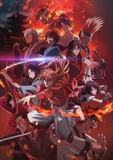 Rurouni Kenshin Meiji Kenkaku Romantan Kyoto Douran kapak görseli
