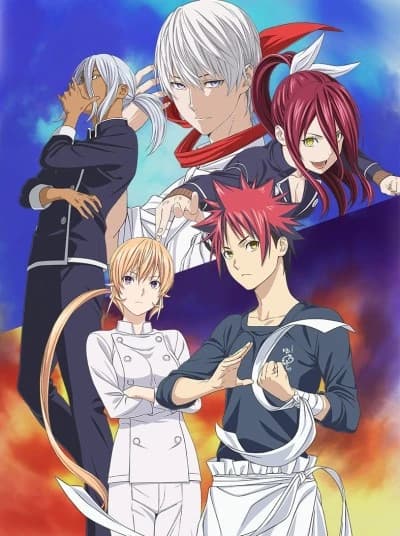 Shokugeki No Souma San No Sara Tootsuki Ressha Hen kapak görseli