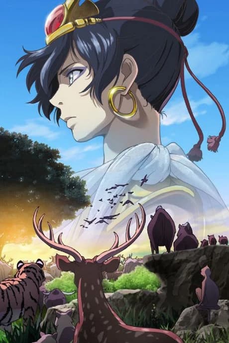 Tezuka Osamu No Buddha Akai Sabaku Yo Utsukushiku kapak görseli