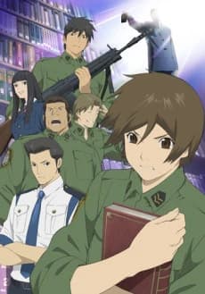 Toshokan Sensou kapak görseli