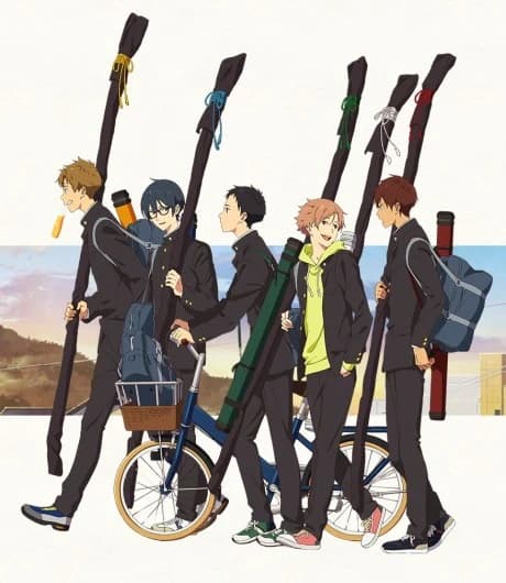 Tsurune Kazemai Koukou Kyuudoubu Yabai kapak görseli