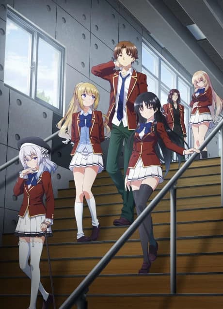 Youkoso Jitsuryoku Shijou Shugi No Kyoushitsu E 3rd Season kapak görseli