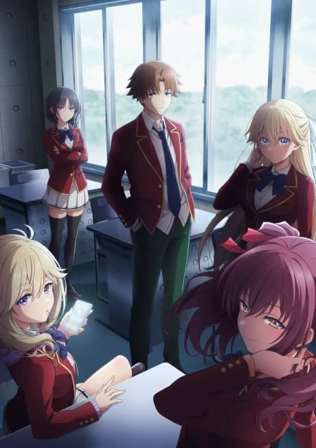 Youkoso Jitsuryoku Shijou Shugi No Kyoushitsu E 4th Season 2 Nensei Hen 1 Gakki kapak görseli