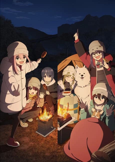 Yuru Camp Season 3 kapak görseli
